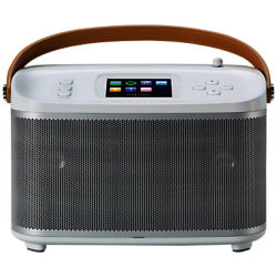 ROBERTS R100 Multiroom Bluetooth Speaker Base Station with DAB/DAB+/FM Radio